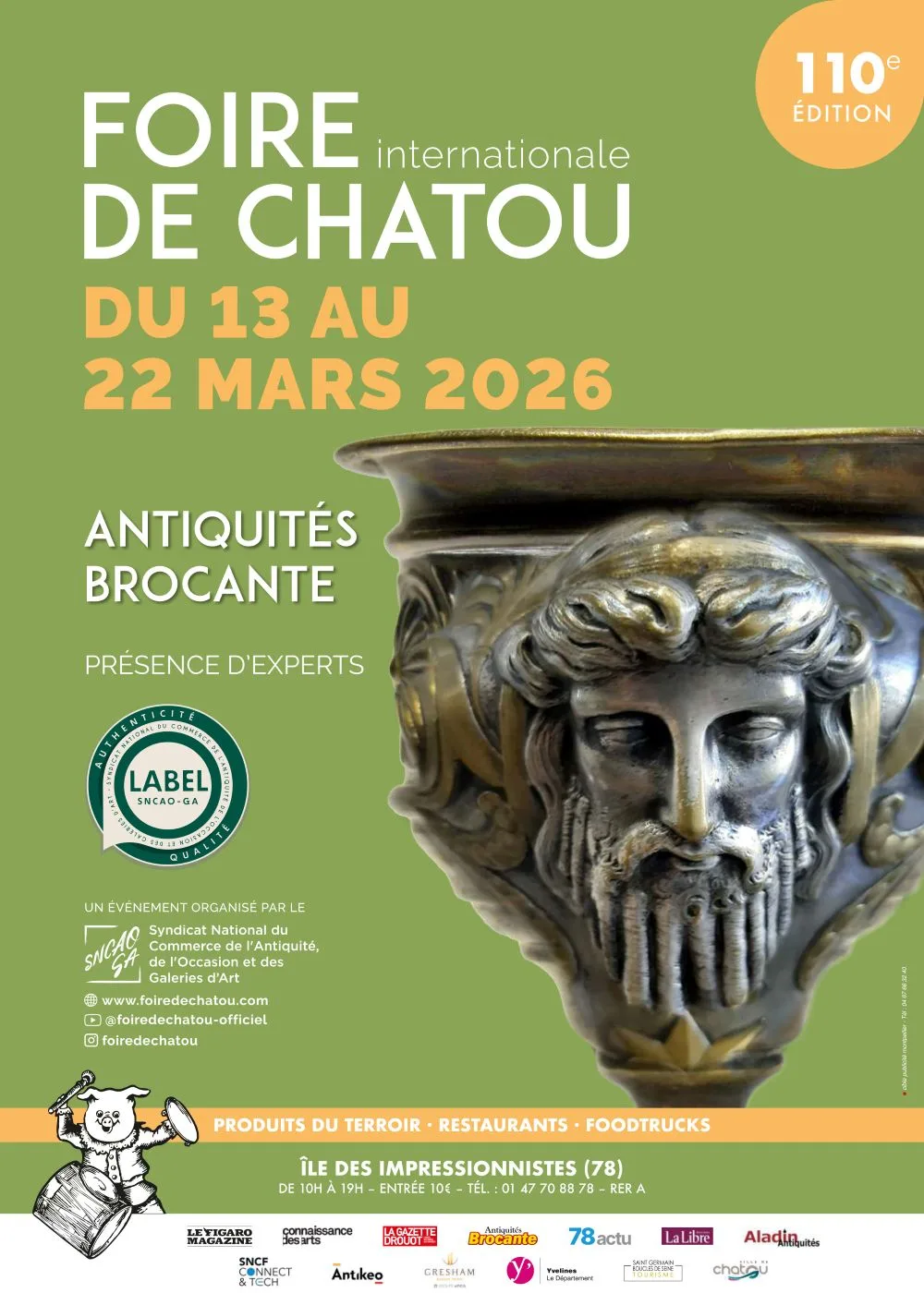 Foire de Chatou printemps 2026